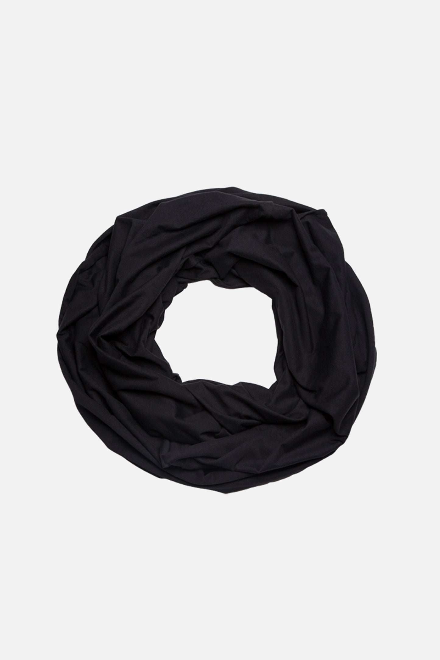 LOOP SCARF cotton black