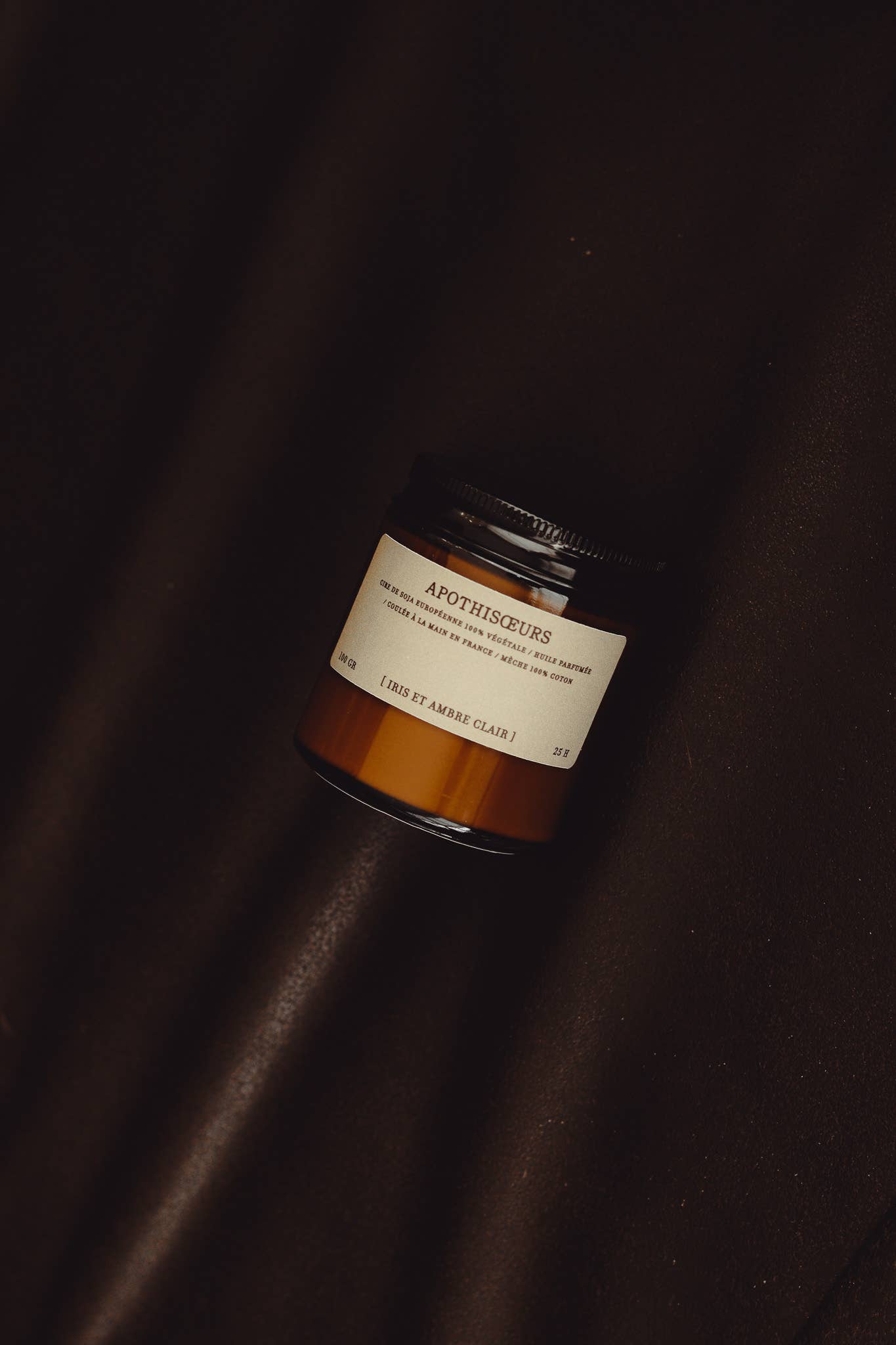 SCENTED CANDLE | Iris & Light Amber