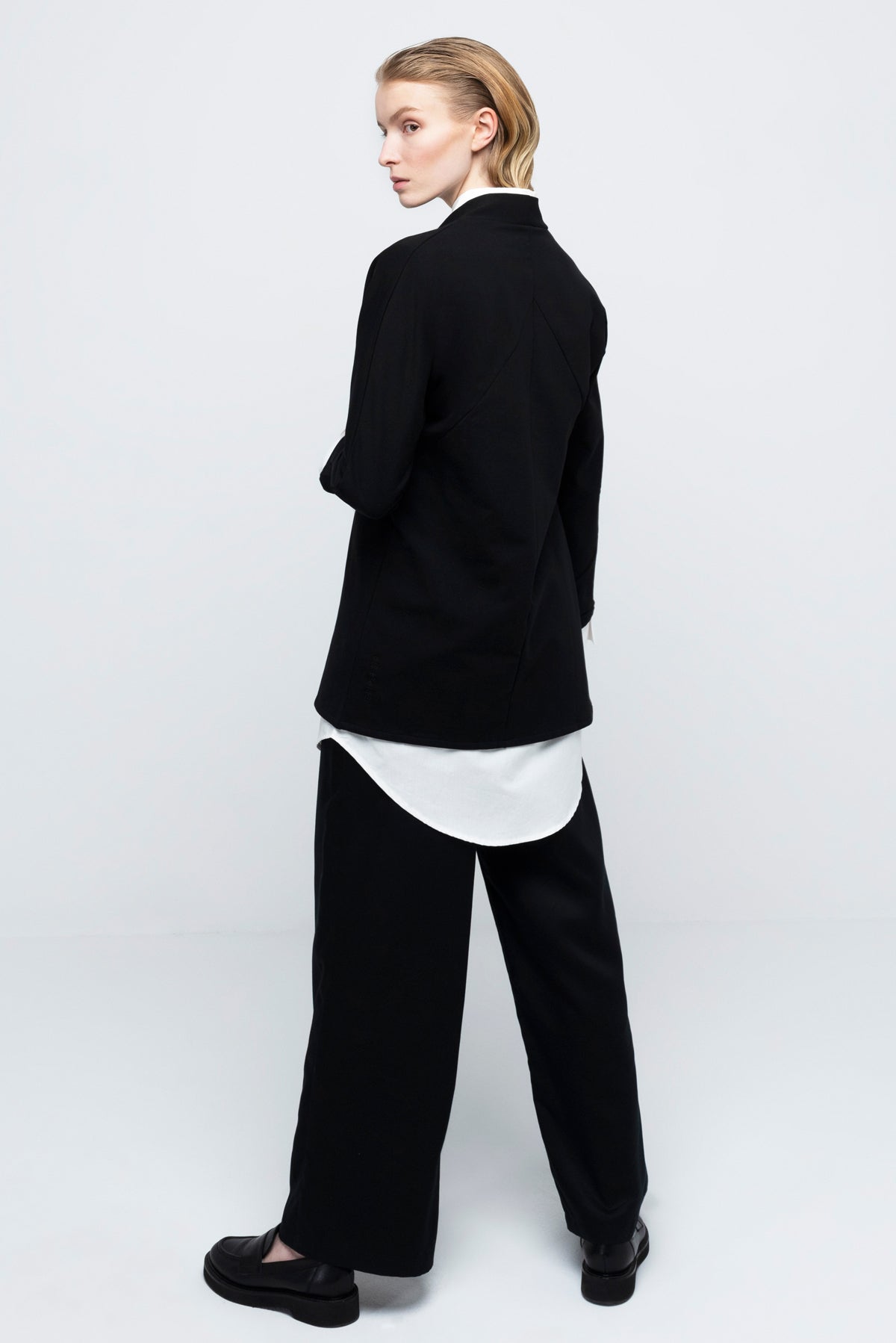 GRAPHICAL JACKET | cotton black