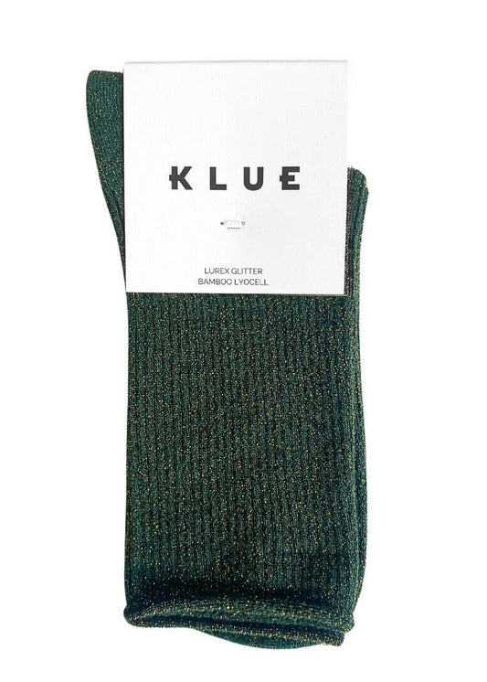 SPARKLING SOCKS |  bamboo lyocell moss green