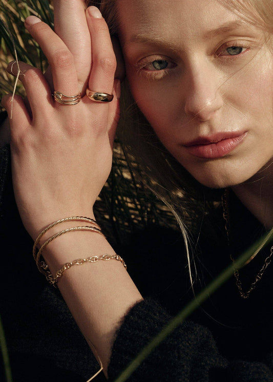 MARIN BRACELET | 18-karat gold-plated