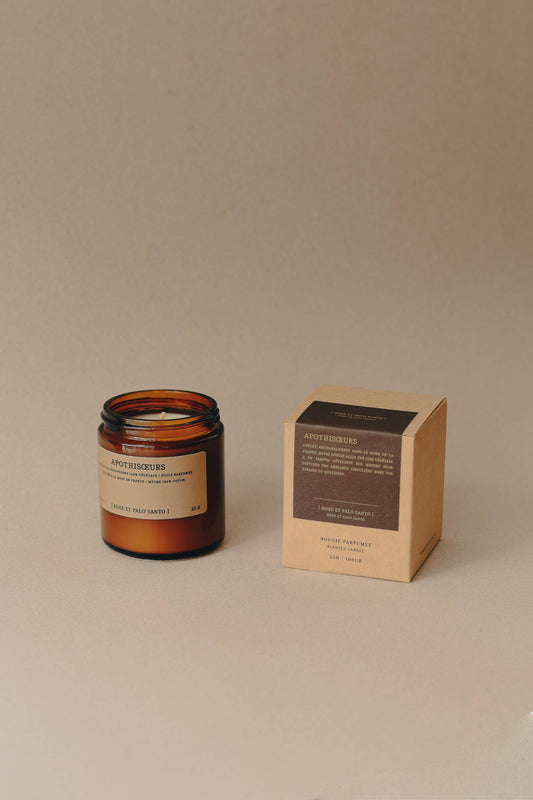 SCENTED CANDLE | Rose & Palo Santo
