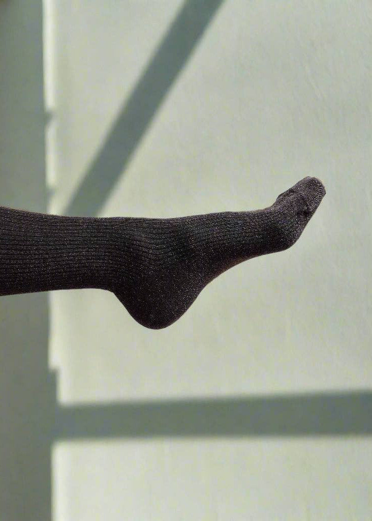 SPARKLING SOCKS | bamboo lyocell chocolate brown