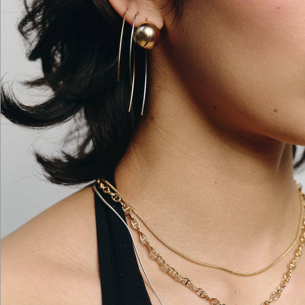 MARIN NECKLACE | 18-carat gold-plated