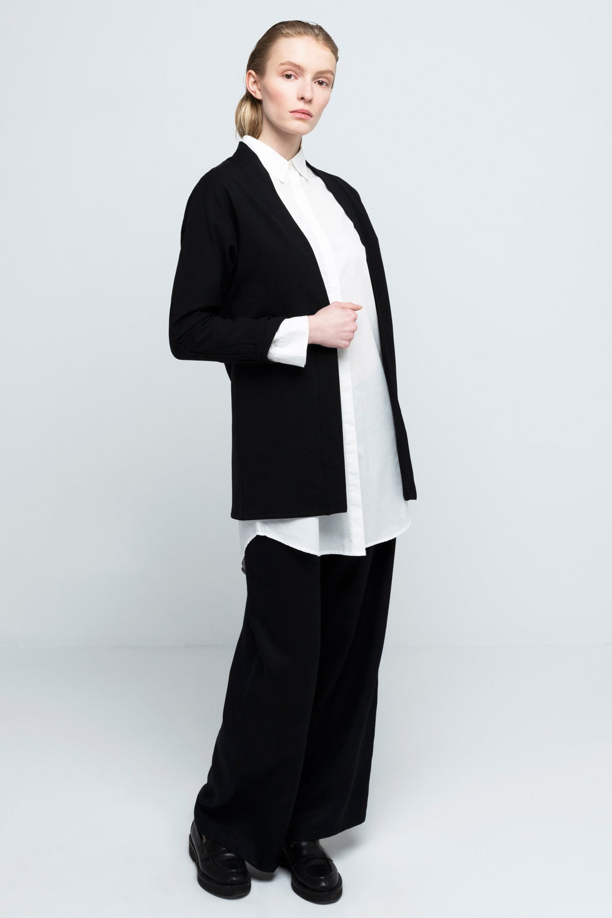 GRAPHICAL JACKET | cotton black