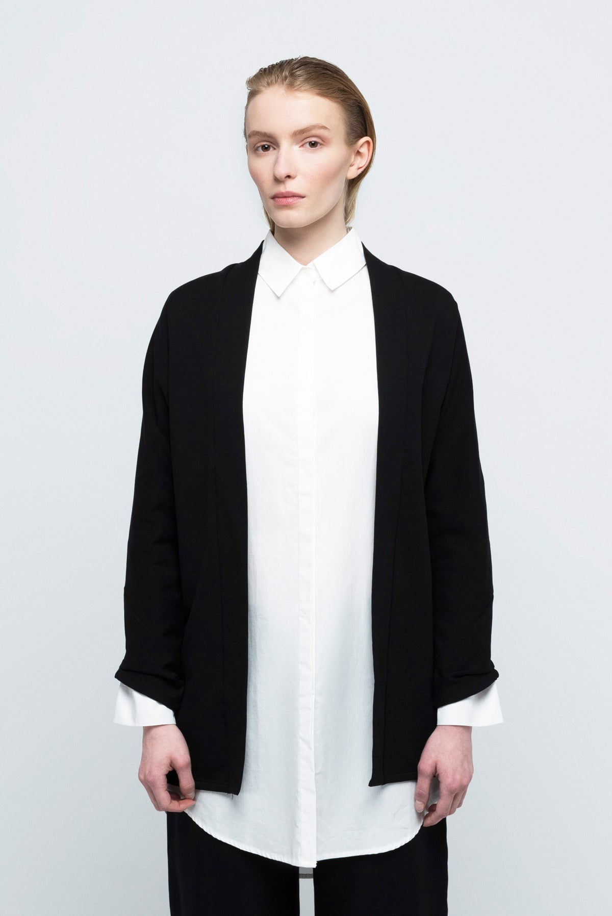 GRAPHICAL JACKET | cotton black