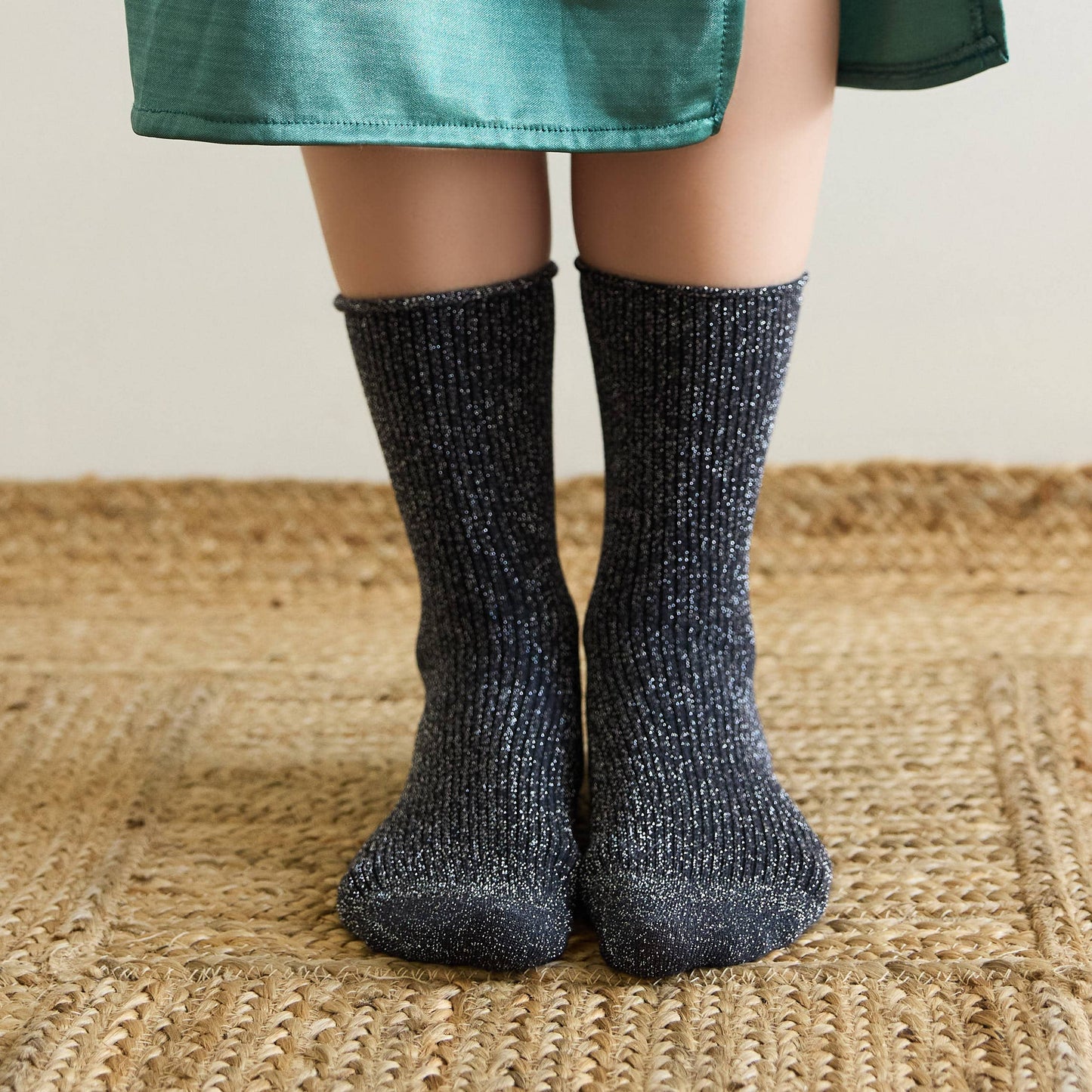 SPARKLING SOCKS |  bamboo lyocell anthrazit grey