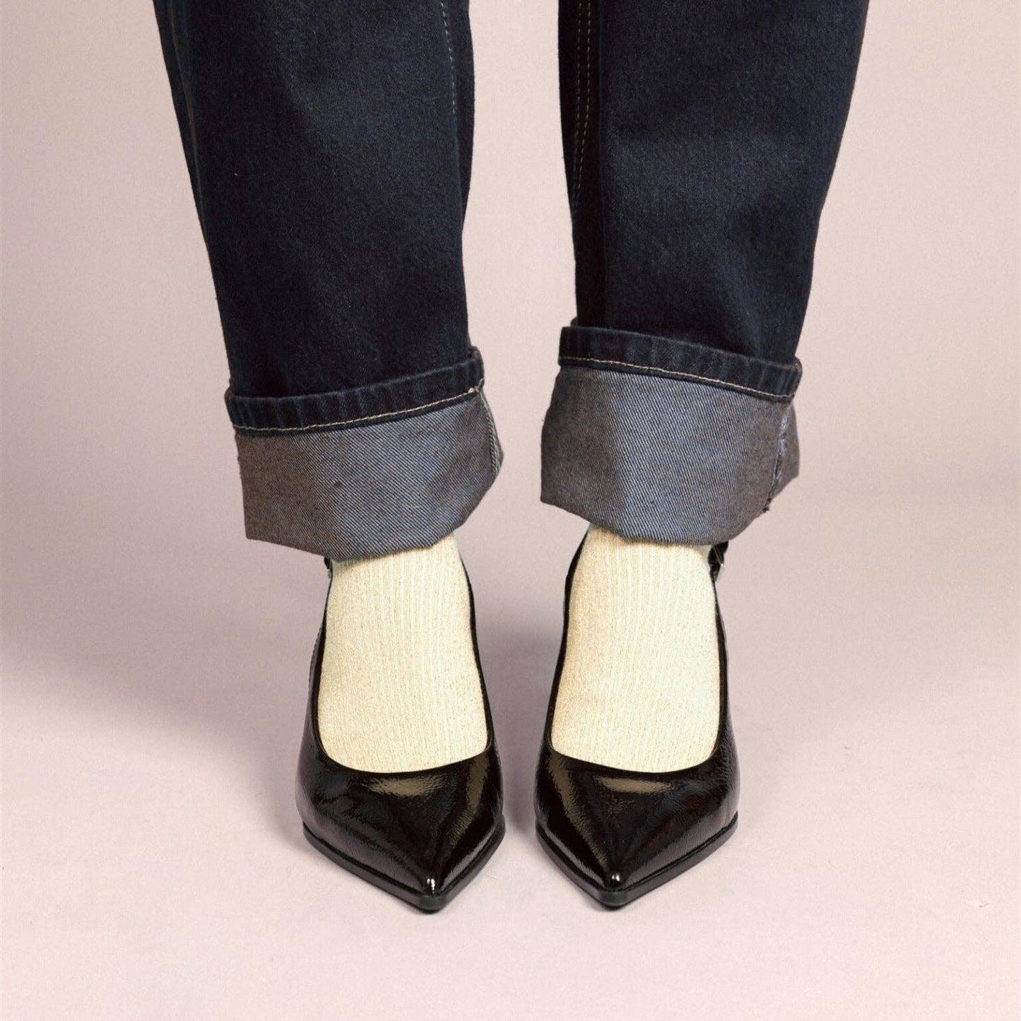 SPARKLING SOCKS | bamboo lyocell Lemon yellow