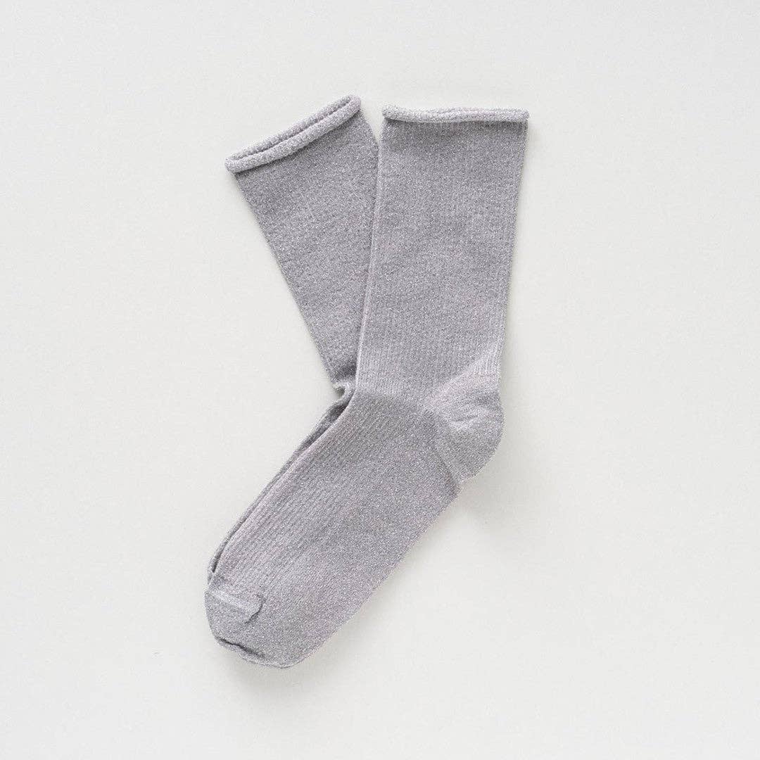 SPARKLING SOCKS | bamboo lyocell light grey