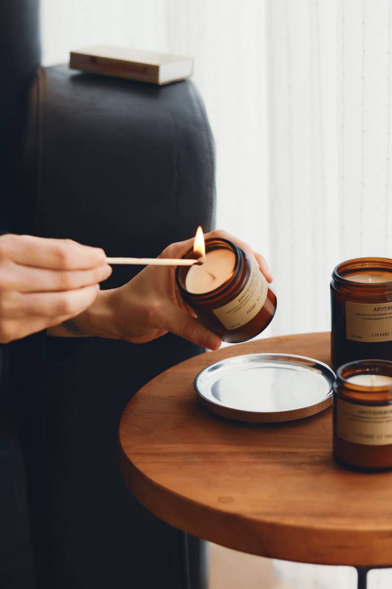 SCENTED CANDLE |  Peach & Saffron