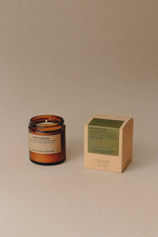 SCENTED CANDLE | Green Foliage & Smoky Wood