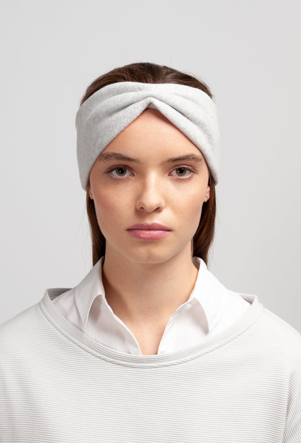 HEADBAND | cotton fleece dusty grey